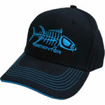 Black & Blue Fishing Hat Head Gear Tormenter Ocean