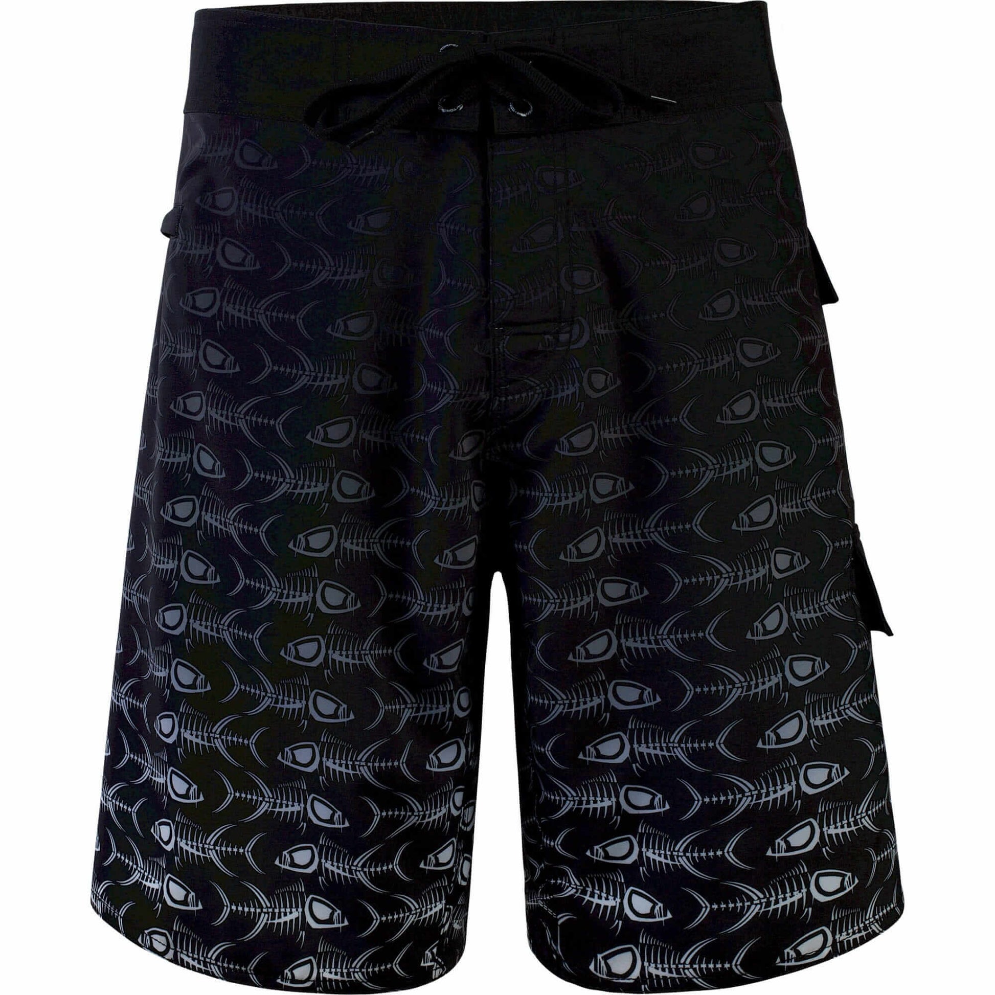 4x4 - 8 Way Stretch Board Shorts- Gray Fade 4X4 Performance Board Shorts Tormenter Ocean