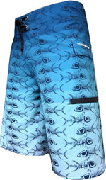 Blue Scale Stretch Board Shorts (Copy) Reef Break Tormenter Ocean 26
