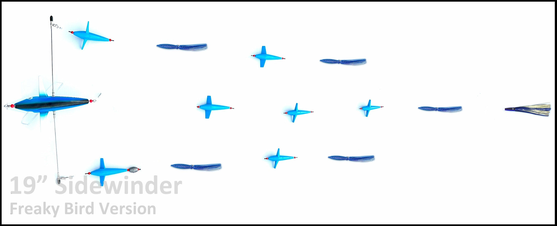 19" Sidewinder Directional Bar - Freaky Bird Bar Daisy Chains & Multi Bait Rigs Tormenter Ocean