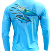 Men's Performance Shirt - Tuna Mack - Blue