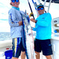 4x4 Board Shorts - "Side To" - Wahoo Side To - Performance Fishing Board Shorts Tormentor Ocean 