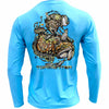ON SALE! $24.99! - Men's Performance Shirt- Flounder - Blue