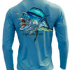 Men's Performance Shirt - Monster Mahi - Teal