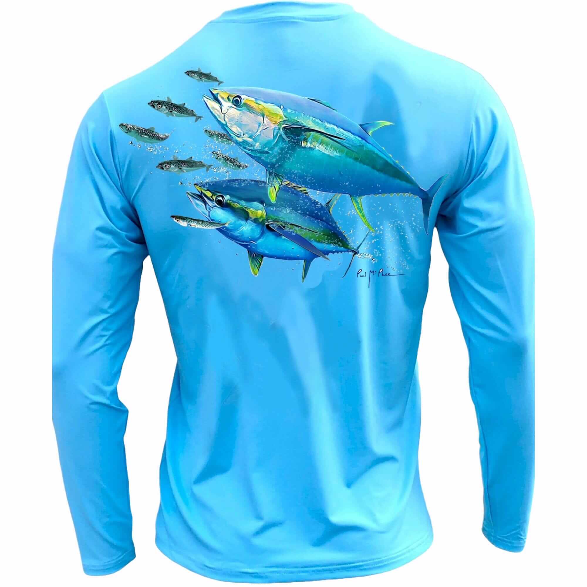 Tormenter SPF Basix Tuna On Mackerel Tormentor Shirt Blue / M
