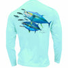 Men's Performance Shirt - Tuna Mack - Seafoam