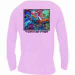 Women's Performance Shirt- Turtle Tormenter Ocean Pink S