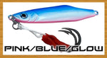 Ballyhoo - Rigged Vertical Jigs Tormenter Ocean Pink/Blue 