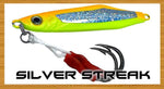 Ballyhoo - Rigged Vertical Jigs Tormenter Ocean Silver Streak