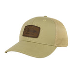 Hat-Khaki w/ Leather Patch Head Gear Tormentor Ocean