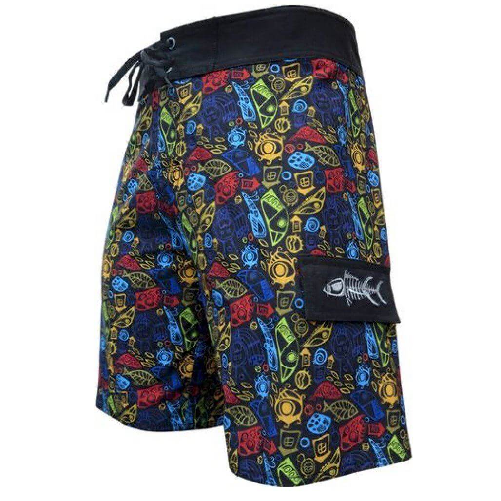 Reef Break Board Shorts - Bizarre Beach Reef Break Tormenter Ocean 