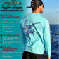 Men's Performance Shirt - Electric Fish – Swordfish Men's SPF Ocean Fishing Tops Tormenter Ocean 