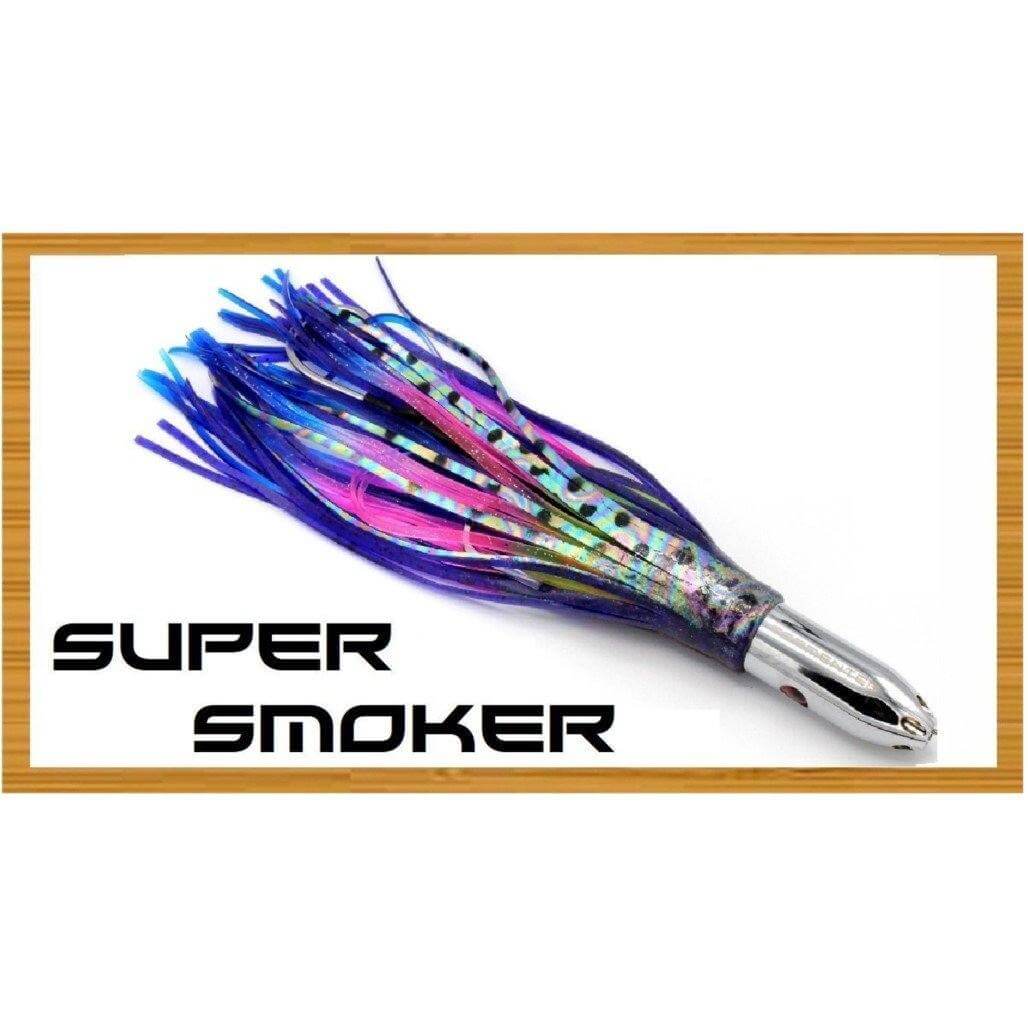 Super Smoker Chromed & Aluminum Trolling Lures Tormenter Ocean Fishing Gear 