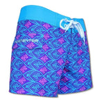 Tormenter Women's 8 Way Stretch 3.5" Board Shorts - Aquafish Ladies Board Shorts Tormentor Ocean