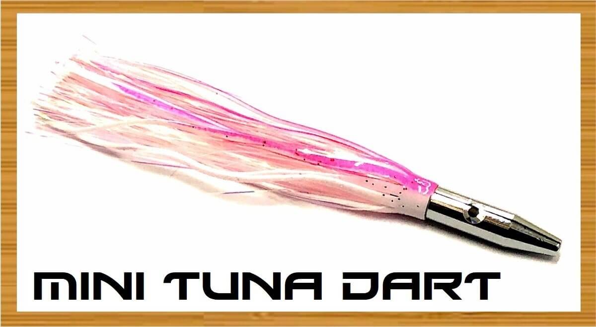 dart fishing lures Black & Red Mini Tuna Dart Lure