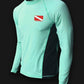 SALE - Dive Flag Seafoam DISCONTINUED - Tormenter Ocean Fishing Gear Apparel Boating SPF Surfing Watersports