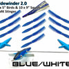 19" Sidewinder 2.0 - Blue/White