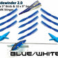 Sidewinder 2.0 Daisy Chains & Multi Bait Rigs Tormenter Ocean Blue/White Port 