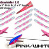 19" Sidewinder 2.0 - Pink/White