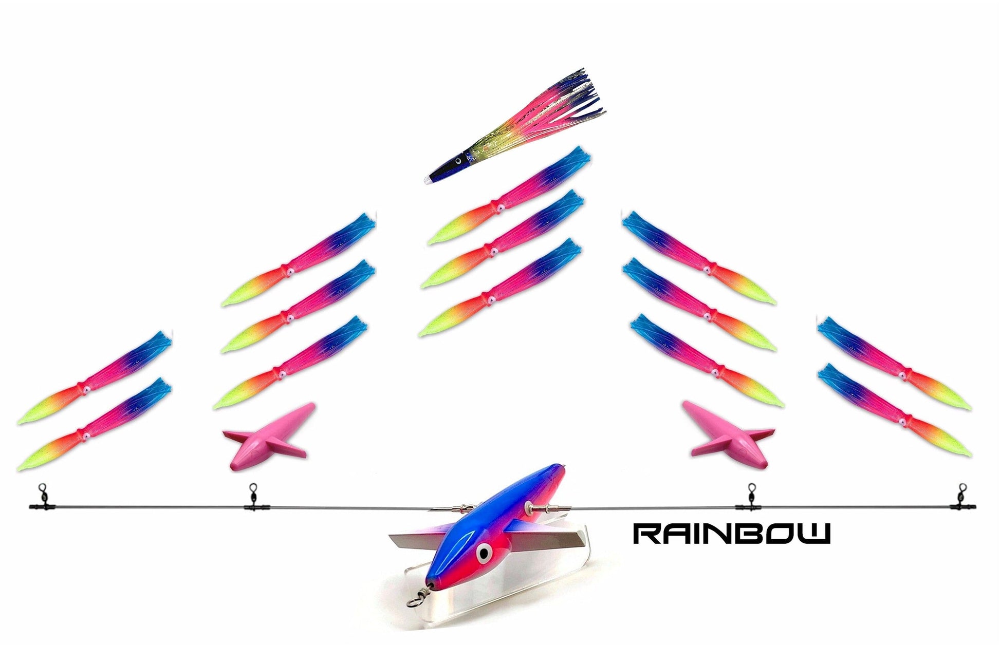 ON SALE - 15% Off at Checkout - 36" Sidewinder Directional Bars Daisy Chains & Multi Bait Rigs Tormenter Ocean 