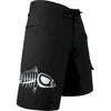 Black and White Waterman 5 Pocket Board Shorts - Black and White