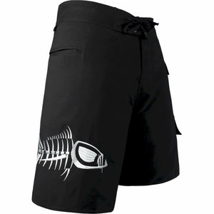 Black and White Waterman 5 Pocket Board Shorts Waterman 5 Pocket Performance Fishing Board Shorts Tormenter Ocean Black and White 28