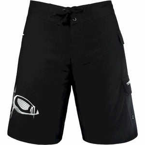 Black and White Waterman 5 Pocket Board Shorts Waterman 5 Pocket Performance Fishing Board Shorts Tormenter Ocean