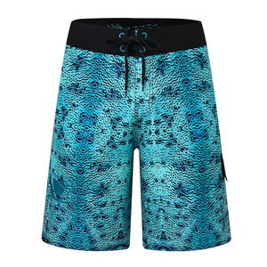 Mahi Skin Blue Waterman 5 Pocket Board Shorts - Printed Collection Waterman 5 Pocket Performance Fishing Board Shorts Tormenter Ocean 