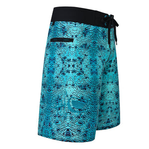 Mahi Skin Blue Waterman 5 Pocket Board Shorts - Printed Collection Waterman 5 Pocket Performance Fishing Board Shorts Tormenter Ocean 28 