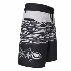 Kalakua Black Waterman 5 Pocket Board Shorts Waterman 5 Pocket Performance Fishing Board Shorts Tormenter Ocean 