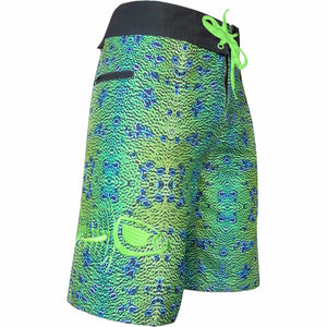 Mahi Skin Waterman 5 Pocket Board Shorts - Printed Collection Waterman 5 Pocket Performance Fishing Board Shorts Tormenter Ocean Mahi Skin 28 