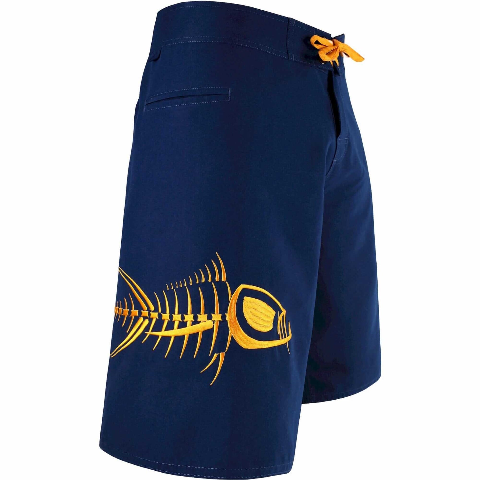 Navy Waterman 5 Pocket Board Shorts Waterman 5 Pocket Performance Fishing Board Shorts Tormenter Ocean Navy 28 