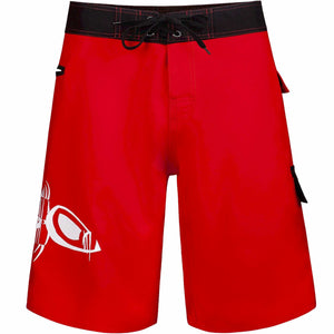 Red Waterman 5 Pocket Board Shorts Waterman 5 Pocket Performance Fishing Board Shorts Tormenter Ocean