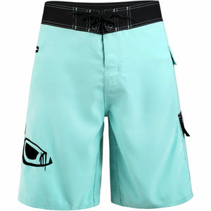 Seafoam and Black Waterman 5 Pocket Board Shorts Waterman 5 Pocket Performance Fishing Board Shorts Tormenter Ocean 