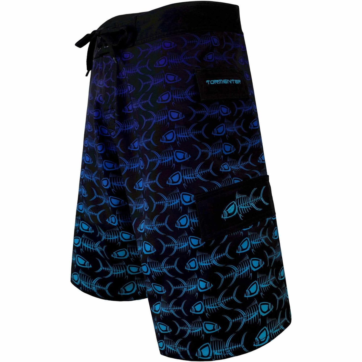 4x4 - 8 Way Stretch Board Shorts- Ocean Fade 4X4 Performance Board Shorts Tormenter Ocean 30 Ocean Fade 