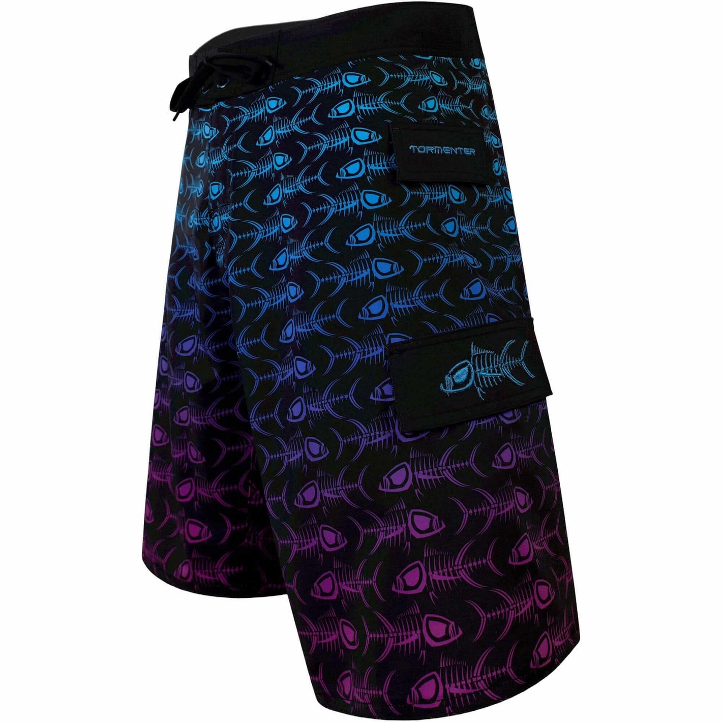 4x4 - 8 Way Stretch Board Shorts- Retro Grade 4X4 Performance Board Shorts Tormenter Ocean 