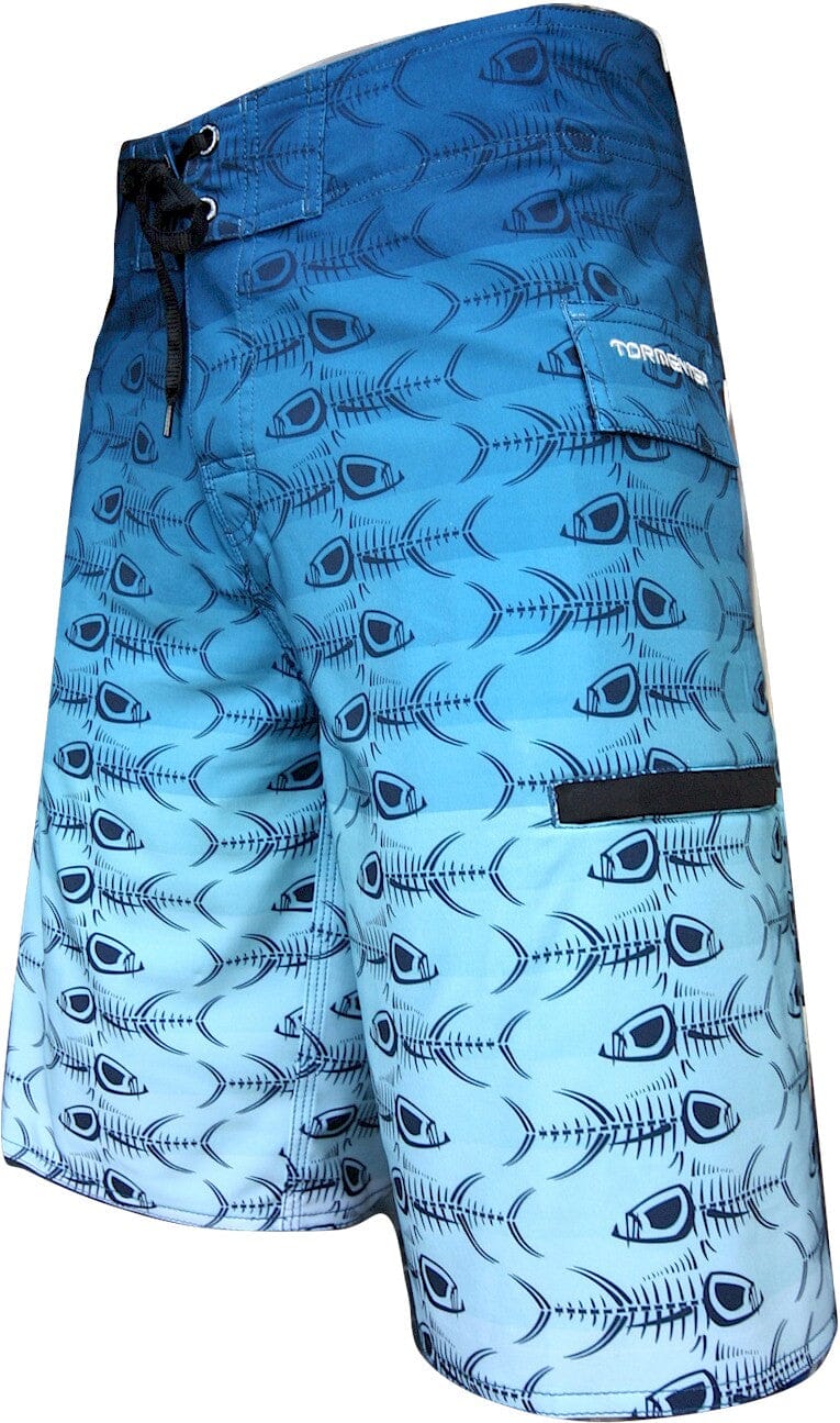 Blue Scale Stretch Board Shorts (Copy) Reef Break Tormenter Ocean 26 