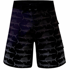 Billfish Bones Board Shorts - Black Fade Surf Boardshorts Tormenter Ocean