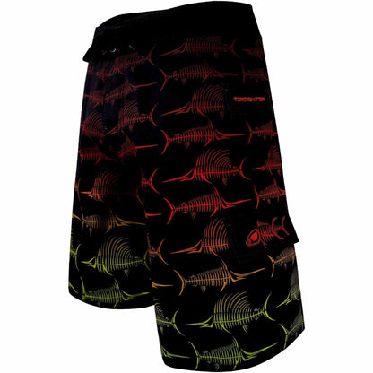 Billfish Bones Board Shorts - Sunburst Surf Boardshorts Tormenter Ocean 30 