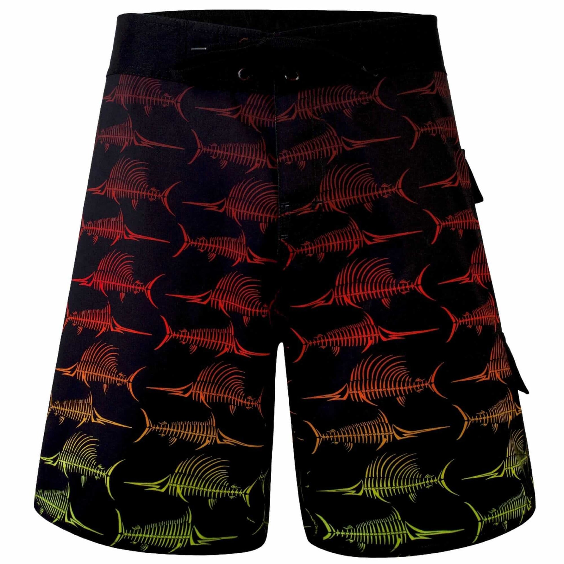 Billfish Bones Board Shorts - Sunburst Surf Boardshorts Tormenter Ocean 