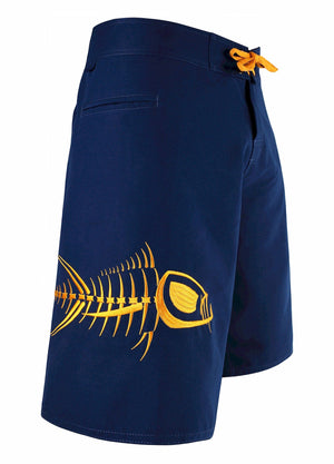 Navy Waterman 5 Pocket Board Shorts Waterman 5 Pocket Performance Fishing Board Shorts Tormenter Ocean 