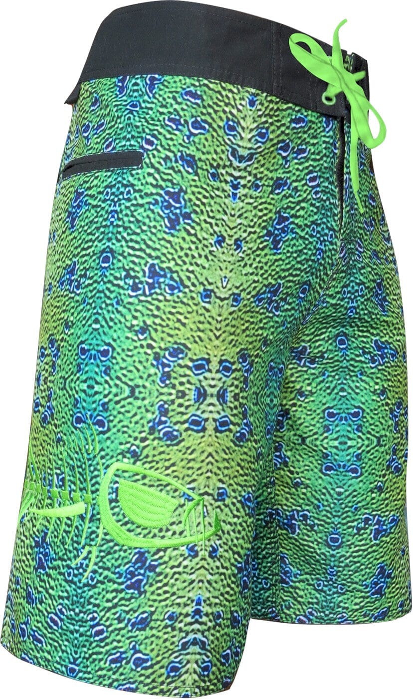 Mahi Skin Waterman 5 Pocket Board Shorts - Printed Collection Waterman 5 Pocket Performance Fishing Board Shorts Tormenter Ocean 