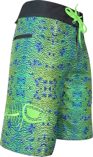Mahi Skin Waterman 5 Pocket Board Shorts - Printed Collection Waterman 5 Pocket Performance Fishing Board Shorts Tormenter Ocean 