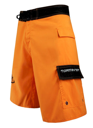 Orange Waterman 5 Pocket Board Shorts Waterman 5 Pocket Performance Fishing Board Shorts Tormenter Ocean