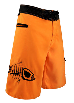Orange Waterman 5 Pocket Board Shorts Waterman 5 Pocket Performance Fishing Board Shorts Tormenter Ocean