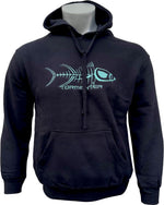 Hooded Sweatshirt Hoodies Tormenter Ocean Black & Seafoam XXL 