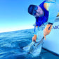 Men's Performance Shirt - Live Series Marlin Men's SPF Ocean Fishing Tops Tormenter Ocean 