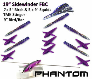 19" Sidewinder Directional Bar - Freaky Bird Bar Daisy Chains & Multi Bait Rigs Tormenter Ocean Phantom Port 