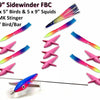 19" Sidewinder Directional Bar - Freaky Bird Bar - Rainbow