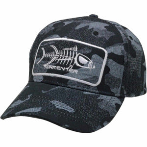 Gray Camo Baseball Hat Head Gear Tormenter Ocean 